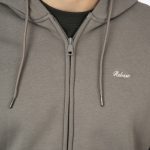 REBASE  ZIP THROUGH LOGO HOODIE - Image 19