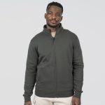 REBASE BRASHED FLEECE FULL ZIP
