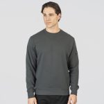 REBASE WAFFLE CREW NECK LOGO TEE