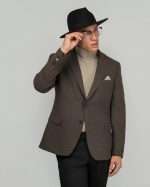 DEZIGN MELANGE TEXTURED BLAZER - Image 2