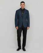 DEZIGN MELANGE TEXTURED BLAZER - Image 3