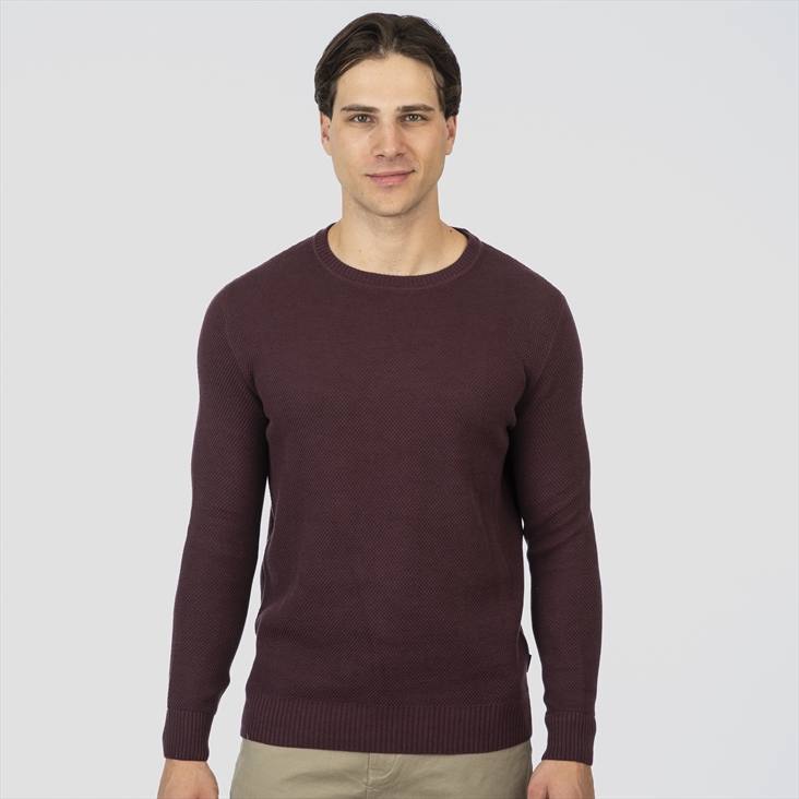 BASIC COTTON ROUND NECK KNITWEAR