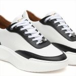 MAXIM LEATHER LOW TOP CHUNKY SNEAKERS - Image 3