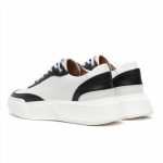 MAXIM LEATHER LOW TOP CHUNKY SNEAKERS - Image 5