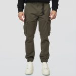 REBASE CARGO RIBBED LEGBAND TROUSERS - Image 13