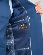 DZINE 3PIECE SLIM FIT SUIT IN PATTERNED - Image 5