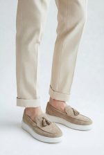 SUEDE LEATHER LOAFER SHOES