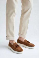 SUEDE LEATHER LOAFER SHOES - Image 4
