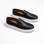 RIVIERA LACELESS LEATHER CHUNKY SHOES - Image 3