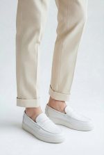 RIVIERA LACELESS LEATHER CHUNKY SHOES - Image 5