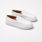 RIVIERA LACELESS LEATHER CHUNKY SHOES - Image 7