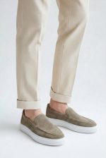 SUEDE LEATHER LOAFER SHOES