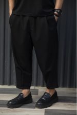 HENRY BALLOON FIT DOUBLE PLEATS TROUSERS