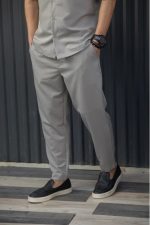 HENRY COMFORT TEXTURED TROUSERS - Image 7