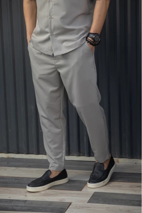 HENRY COMFORT TEXTURED TROUSERS