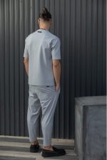 HENRY COMFORT TEXTURED TROUSERS - Image 4