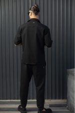 HENRY S/S EASYWEAR LAPEL UP COLLAR SHIRT - Image 5
