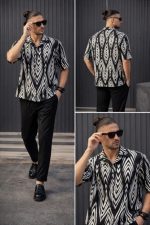 HENRY FLORAL PRINT S/S VISCOSE SHIRT - Image 5