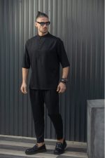 HENRY QUARTER BUTTON UP S/S SHIRT - Image 4
