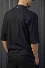 HENRY QUARTER BUTTON UP S/S SHIRT - Image 5