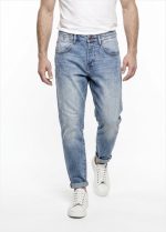 RIPPED SLIM FIT FADED JEANS - Image 3