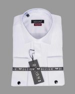 DEZIGN GROOM PLEATS CUFFLINKS SHIRT
