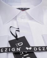 DEZIGN GROOM PLEATS CUFFLINKS SHIRT - Image 3