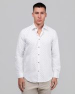 DEZIGN ARROW PRINT COLLAR SHIRT