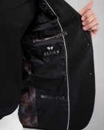 DZINE PIQUE TEXTURED BLAZER - Image 5