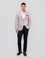 DEZIGN MELANGE TEXTURED BLAZER - Image 3