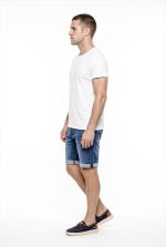 SCINN DENIM FADED SHORTS - Image 4