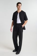 PCOC S/S EASYWEAR STAND UP COLLAR SHIRT - Image 3