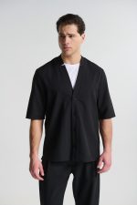 PCOC V-NECK S/S EASYWEAR COLLAR SHIRT - Image 4