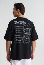 PCOC BACK BURGER OVERSIZED LOGO TEE
