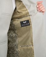 DZINE 3PIECE SLIM FIT SUIT IN PATTERNED - Image 5