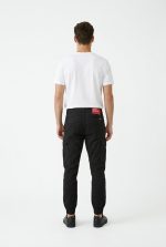 CARGO RIBBED LEGBAND TROUSERS - Image 6