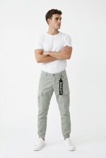 CARGO RIBBED LEGBAND TROUSERS - Image 17