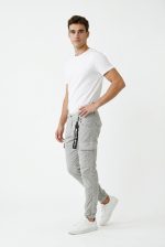 CARGO RIBBED LEGBAND TROUSERS - Image 19