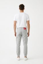 CARGO RIBBED LEGBAND TROUSERS - Image 20