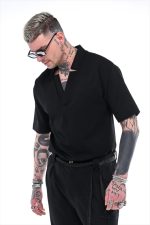 STEFAN EASYWEAR V-NECK  COLLAR SHIRT - Image 4