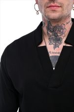 STEFAN EASYWEAR V-NECK  COLLAR SHIRT - Image 5
