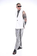 STEFAN NIGHT WIND SLEEVELESS BLAZER