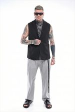 STEFAN NIGHT WIND SLEEVELESS BLAZER - Image 3