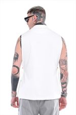 STEFAN NIGHT WIND SLEEVELESS BLAZER - Image 8