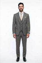 ALTA SARTORIA BASIC 3PIECE SLIM FIT SUIT