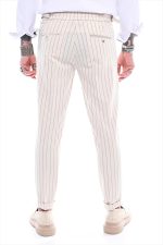 STEFAN SUNLINE STRIPED TROUSERS - Image 5