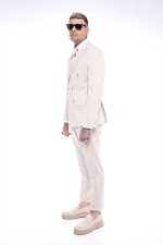 STEFAN SUNLINE STRIPED TROUSERS - Image 6