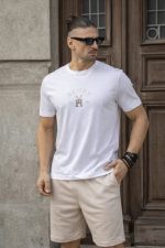 HENRY ROUND NECK FLAG LOGO TEE - Image 2