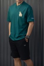 HENRY LA PREMIUM LOGO EMBROIDERY TSHIRT