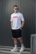 HENRY RETRO LOGO STRAIGHT TEE